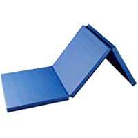 CCLIFE Colchoneta Plegable de Espuma para Gimnasia Yoga Deportiva Yoga estrilla Triple Plegable 180-60-5cm
